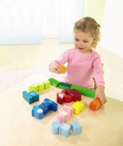 Haba 2334 - Bausteine Ene, Mene, Zoo! -Spielzeug Welten Winkel 4010168023342 2 600x600