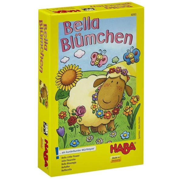 HABA 4093 - Mitbringspiel - Bella Blümchen HABA 4093 - Mitbringspiel - Bella Blümchen -Spielzeug Welten Winkel
