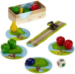 HABA 4655 - Meine Ersten Spiele - Erster Obstgarten -Spielzeug Welten Winkel 4010168046556 2 600x600