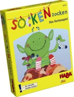 HABA 4714 - Mitbringspiel - Socken Zocken