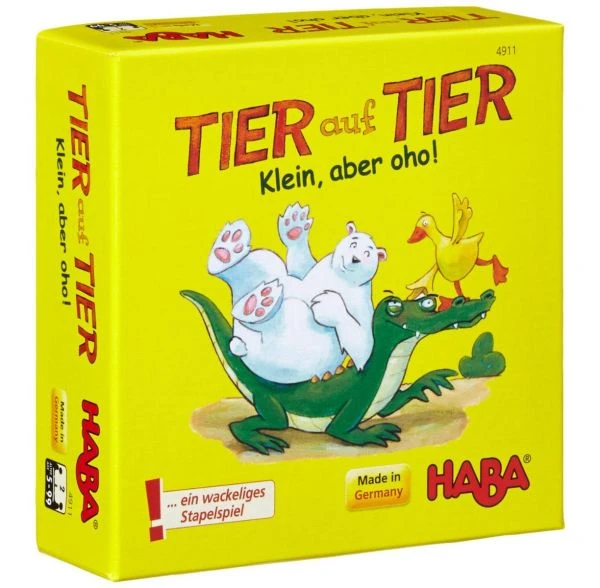 Haba 4911 Tier Auf Tier Klein Haba 4911 Tier Auf Tier Klein -Spielzeug Welten Winkel