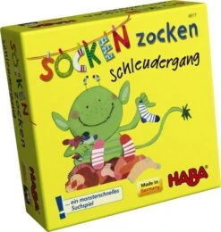 HABA 4917 - Mitbringspiel - Socken Zocken Schleudergang