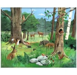 HABA 4960 - Puzzle - Tiere -Spielzeug Welten Winkel 4010168049601 2 600x600