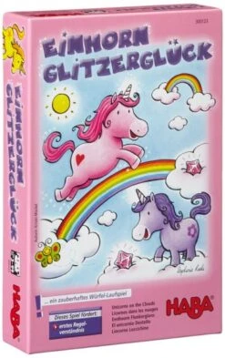 HABA 300123 - Mitbringspiel - Einhorn Glitzerglück