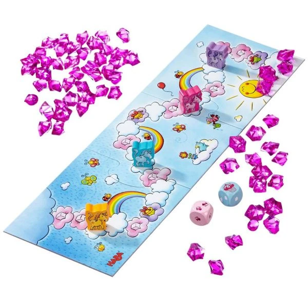 HABA 300123 - Mitbringspiel - Einhorn Glitzerglück HABA 300123 - Mitbringspiel - Einhorn Glitzerglück -Spielzeug Welten Winkel