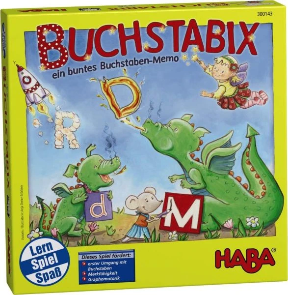 Haba 300143 Buchstabix Haba 300143 Buchstabix -Spielzeug Welten Winkel