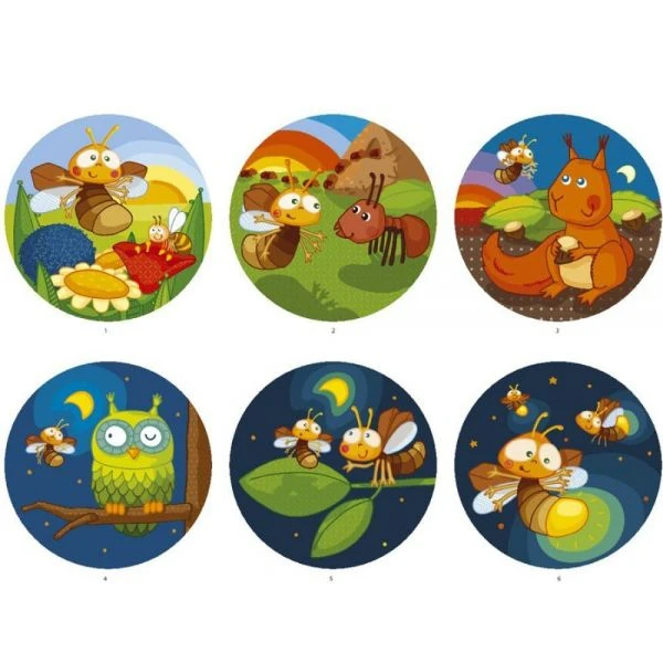 Haba 301425 - Taschenlampenprojektor (gelb): Kleines Glühwürmchen Haba 301425 - Taschenlampenprojektor (gelb): Kleines Glühwürmchen -Spielzeug Welten Winkel