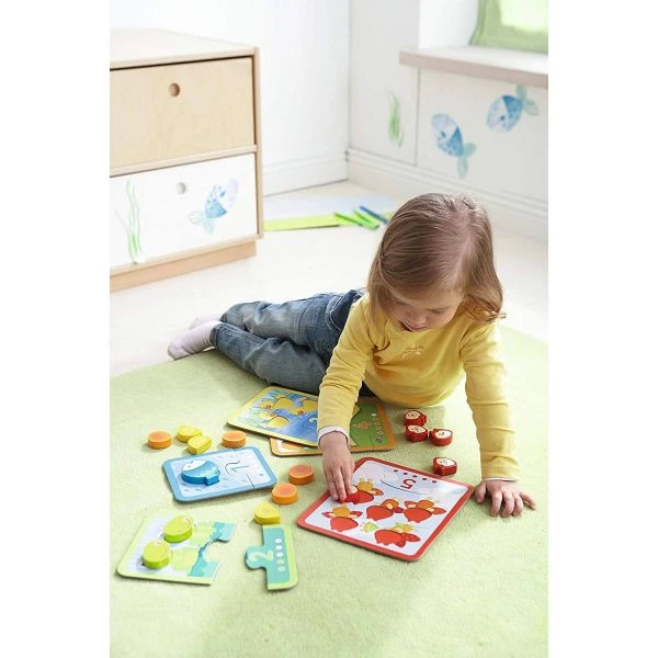 Haba 301530 - Zuordnungsspiel - Tierischer Zählspaß Haba 301530 - Zuordnungsspiel - Tierischer Zählspaß -Spielzeug Welten Winkel