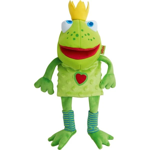 HABA 300490 - Handpuppe - Froschkönig HABA 300490 - Handpuppe - Froschkönig -Spielzeug Welten Winkel