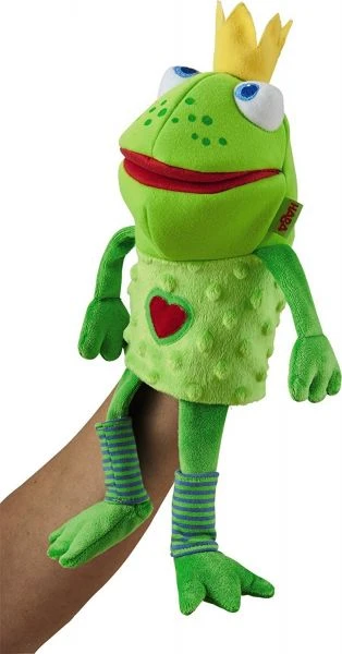 HABA 300490 - Handpuppe - Froschkönig HABA 300490 - Handpuppe - Froschkönig -Spielzeug Welten Winkel