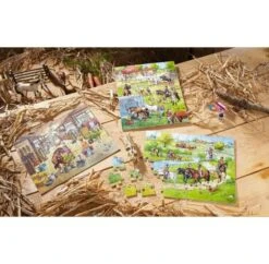 HABA 300494 - Puzzle - Pferdehof -Spielzeug Welten Winkel 4010168211756 2 600x600