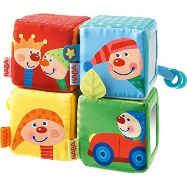 HABA 300942 - Stapelwürfel - Kalle Kasper HABA 300942 - Stapelwürfel - Kalle Kasper -Spielzeug Welten Winkel