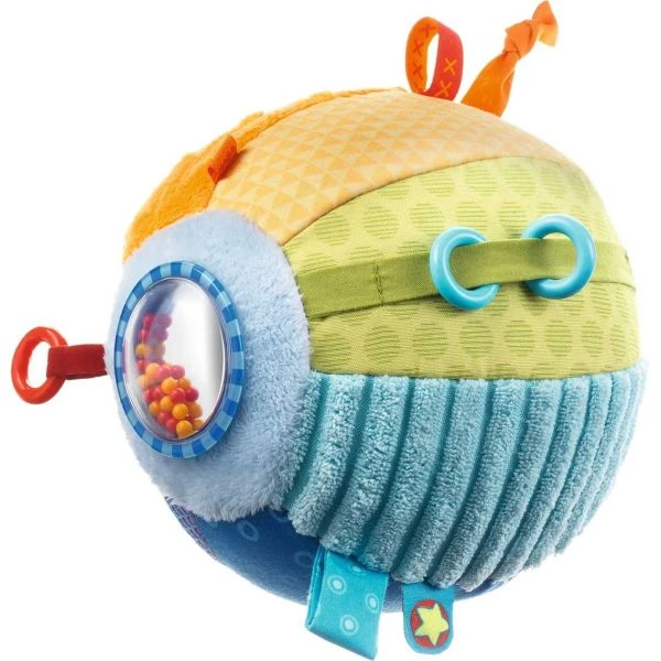 HABA 301672 - Babyspielzeug - Entdeckerball Kunterbunt HABA 301672 - Babyspielzeug - Entdeckerball Kunterbunt -Spielzeug Welten Winkel