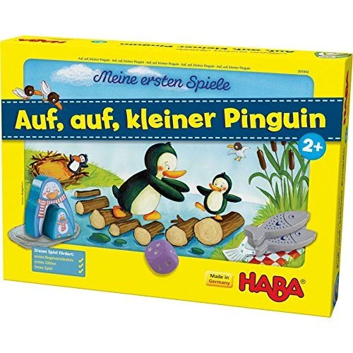 HABA 301842 - Meine ersten Spiele - Auf, auf, kleiner Pinguin! HABA 301842 - Meine Ersten Spiele - Auf, Auf, Kleiner Pinguin! -Spielzeug Welten Winkel