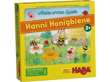 HABA 301838 - Meine ersten Spiele - Hanni Honigbiene HABA 301838 - Meine Ersten Spiele - Hanni Honigbiene -Spielzeug Welten Winkel