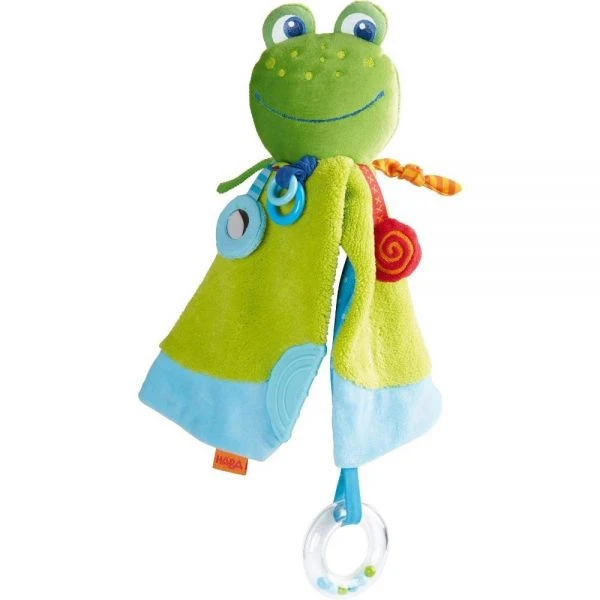 HABA 301857 - Schmusetuch - Zauberfrosch HABA 301857 - Schmusetuch - Zauberfrosch -Spielzeug Welten Winkel