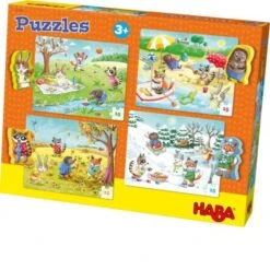 HABA 301888 - Puzzle - Jahreszeiten