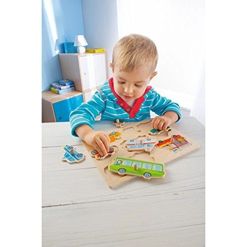 HABA 301940 - Greifpuzzle - Fahrzeuge HABA 301940 - Greifpuzzle - Fahrzeuge -Spielzeug Welten Winkel