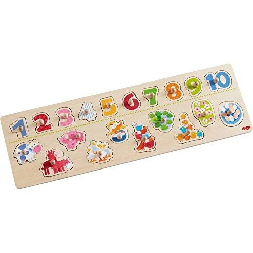 HABA 301961 - Greifpuzzle - Tierischer Zählspaß HABA 301961 - Greifpuzzle - Tierischer Zählspaß -Spielzeug Welten Winkel