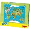 HABA 302003 - Puzzle - Weltkarte