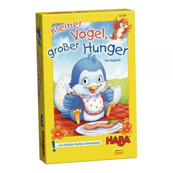 HABA 302368 - Mitbringspiel - Kleiner Vogel, großer Hunger HABA 302368 - Mitbringspiel - Kleiner Vogel, Großer Hunger -Spielzeug Welten Winkel