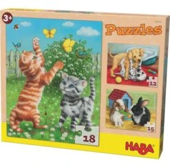 HABA 302638 - Puzzle Haustiere