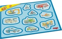 HABA 302840 - Meine Ersten Rahmenpuzzles – Fahrzeuge