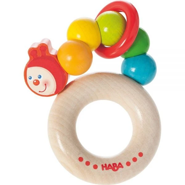 HABA 302928 - Greifling - Regenbogenraupe HABA 302928 - Greifling - Regenbogenraupe -Spielzeug Welten Winkel
