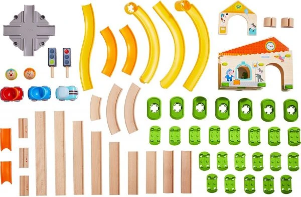 HABA 303082 - Kullerbü - Kugelbahn Stadtbummel HABA 303082 - Kullerbü - Kugelbahn Stadtbummel -Spielzeug Welten Winkel