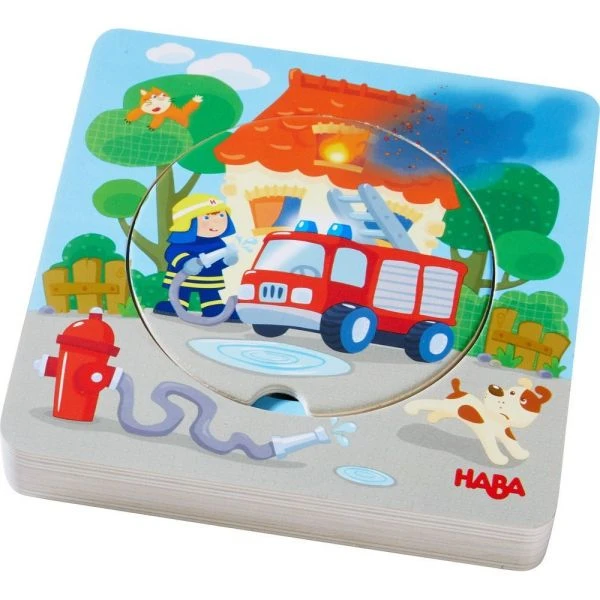 HABA 303252 - Holzpuzzle - Feuerwehr-Einsatz HABA 303252 - Holzpuzzle - Feuerwehr-Einsatz -Spielzeug Welten Winkel