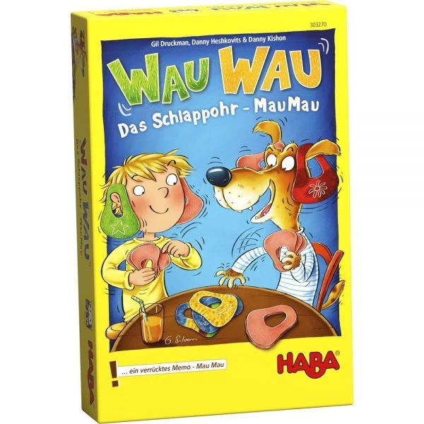 HABA 303270 - Mitbringspiel - Wau Wau, Das Schlappohr-Mau Mau HABA 303270 - Mitbringspiel - Wau Wau, Das Schlappohr-Mau Mau -Spielzeug Welten Winkel