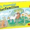 HABA 303308 - 1, 2, Puzzelei - Tierfamilien