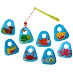 HABA 303606 - Badewannenspiel - Angelset, 8tlg