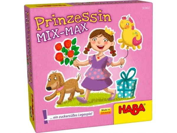 HABA 303657 - Mitbringspiel - Prinzessin Mix-Max HABA 303657 - Mitbringspiel - Prinzessin Mix-Max -Spielzeug Welten Winkel