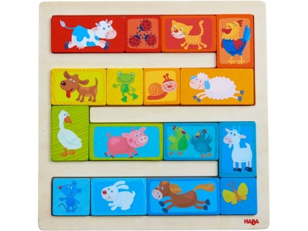 HABA 303668 - Legespiel - Tierparade HABA 303668 - Legespiel - Tierparade -Spielzeug Welten Winkel