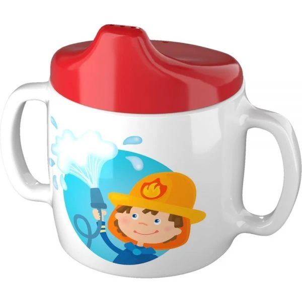 HABA 303689 - Trinklerntasse -Feuerwehr HABA 303689 - Trinklerntasse -Feuerwehr -Spielzeug Welten Winkel