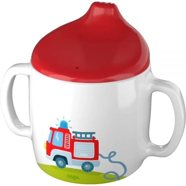 HABA 303689 - Trinklerntasse -Feuerwehr HABA 303689 - Trinklerntasse -Feuerwehr -Spielzeug Welten Winkel