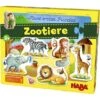 HABA 303703 - Meine Ersten Puzzles - Zootiere, 5 Motive
