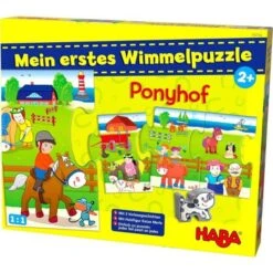 HABA 303704 - Mein Erstes Wimmelpuzzle - Ponyhof