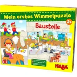 HABA 303705 - Mein Erstes Wimmelpuzzle - Baustelle