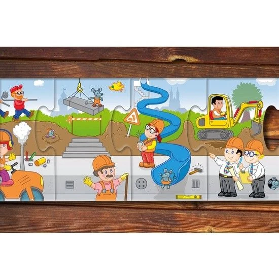 HABA 303705 - Mein erstes Wimmelpuzzle - Baustelle HABA 303705 - Mein Erstes Wimmelpuzzle - Baustelle -Spielzeug Welten Winkel