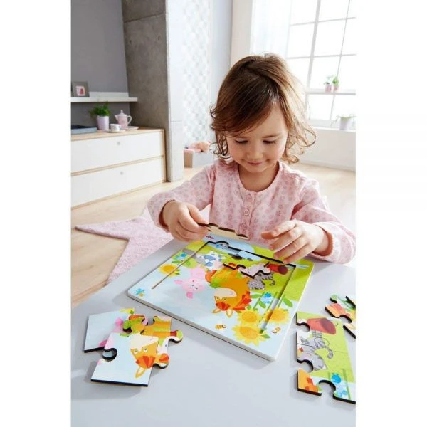 HABA 303767 - Holzpuzzle - Tierfreunde HABA 303767 - Holzpuzzle - Tierfreunde -Spielzeug Welten Winkel