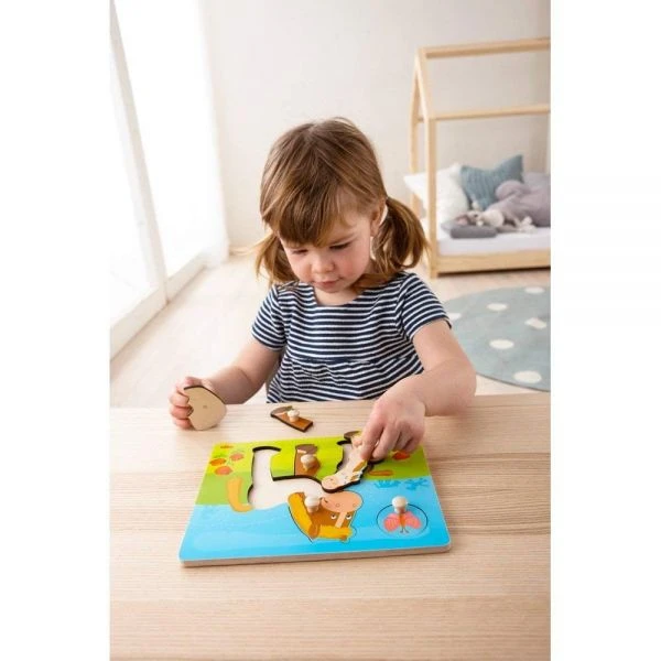 HABA 303771 - Greifpuzzle - Pferdefamilie HABA 303771 - Greifpuzzle - Pferdefamilie -Spielzeug Welten Winkel