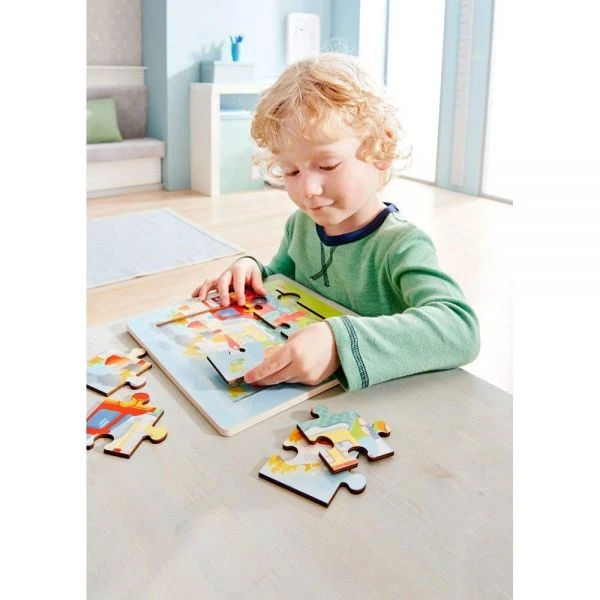 HABA 303770 - Holzpuzzle - Feuerwehr HABA 303770 - Holzpuzzle - Feuerwehr -Spielzeug Welten Winkel