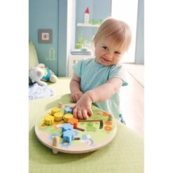 HABA 303852 - Motorikbrett - Blumen -Spielzeug Welten Winkel 4010168235998 2 600x600