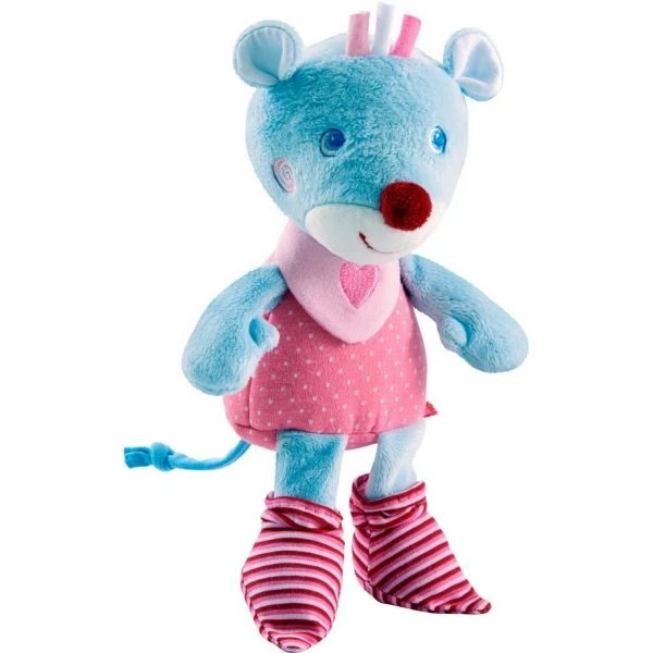 HABA 303880 - Schmusetier - Maus Merle HABA 303880 - Schmusetier - Maus Merle -Spielzeug Welten Winkel