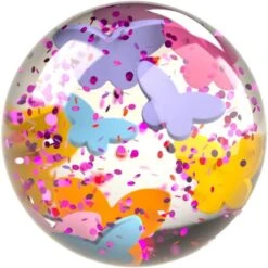HABA 303899 - Kullerbü - Effektkugel Glitzer Schmetterling