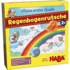 HABA 304188 - Meine Ersten Spiele - Regenbogenrutsche