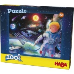 HABA 304219 - Puzzle - Weltall, 100 Teile XXL