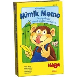 HABA 304242 - Mitbringspiel - Mimik Memo, Lernspiele Zur Mund- Und Lippenmotorik